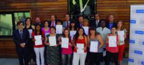 Joan Mesquida preside la clausura del programa de formación a mujeres discapacitadas