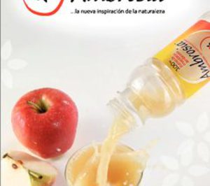 Frutas E. Sánchez trae a España el zumo de manzana Ambrosia