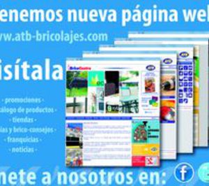 ATB Centros de Bricolaje renueva su web