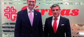 Cáritas ya gestiona la primera entrega de Presto