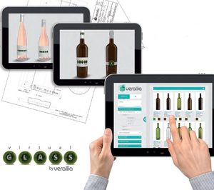 Verallia España desarrolla Virtual Glass, una app para simular envases de vidrio en 3D