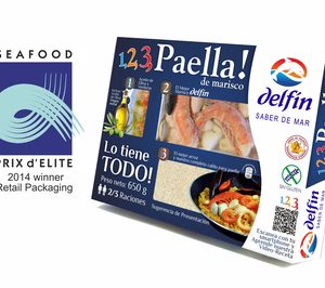 Delfín da un paso más en el packaging de productos del mar