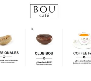 Cafés Bou estrena página web