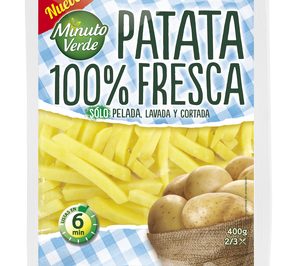 Florette lanza patata pelada y cortada