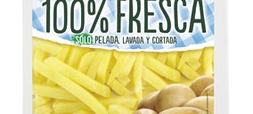 Florette lanza patata pelada y cortada