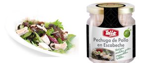 Tello presenta pechuga de pollo en escabeche