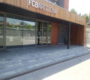 Ulma instala sus canales en la nueva entrada al Camp Nou