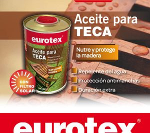 Eurotex lanza un nuevo aceite para teca