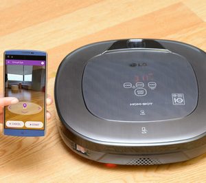 LG incorpora un sistema de videovigilancia a sus robots aspiradores