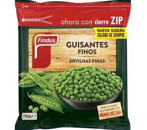 Findus renueva el diseño de sus bolsas de verdura