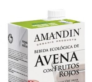 Amandin lanza su bebida de avena con frutos rojos