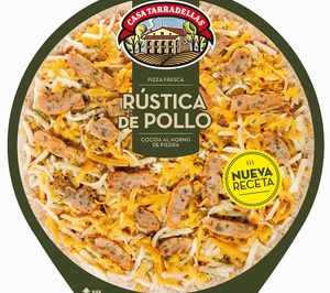 Tarradellas presenta su nueva pizza rústica de pollo