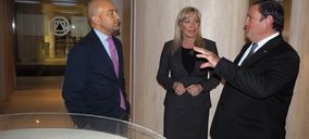 El secretario de Estado de Comercio visita la sede de Grupo Cuñado