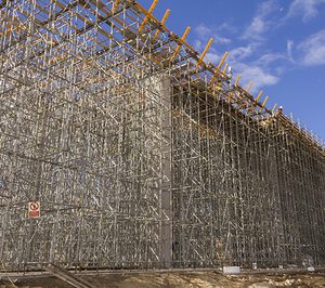 Encofrados Ulma en un tren interurbano de México