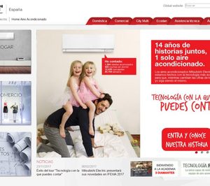 Mitsubishi Electric renueva su página web