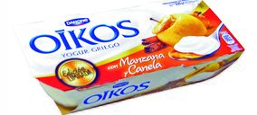 ‘Oikos Manzana-Canela’ y ‘Oikos Caramelo’ (Yogures Griegos). Danone