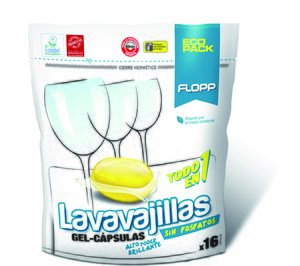 Flopp Lavavajillas Gel Eco (Lavavajillas). Flopp Ropa Bebé (Detergentes). Careli Limpiador de Cafeteras (Limpieza electrodomésticos). Careli 2007