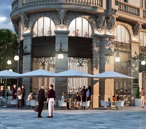 Definido el espacio de restauración en La Galería de Canalejas