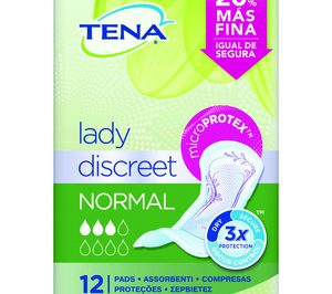 Tena Lady adopta la versión Discreet