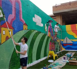 Bruguer devuelve el color a la Casa Ronald McDonald de Madrid