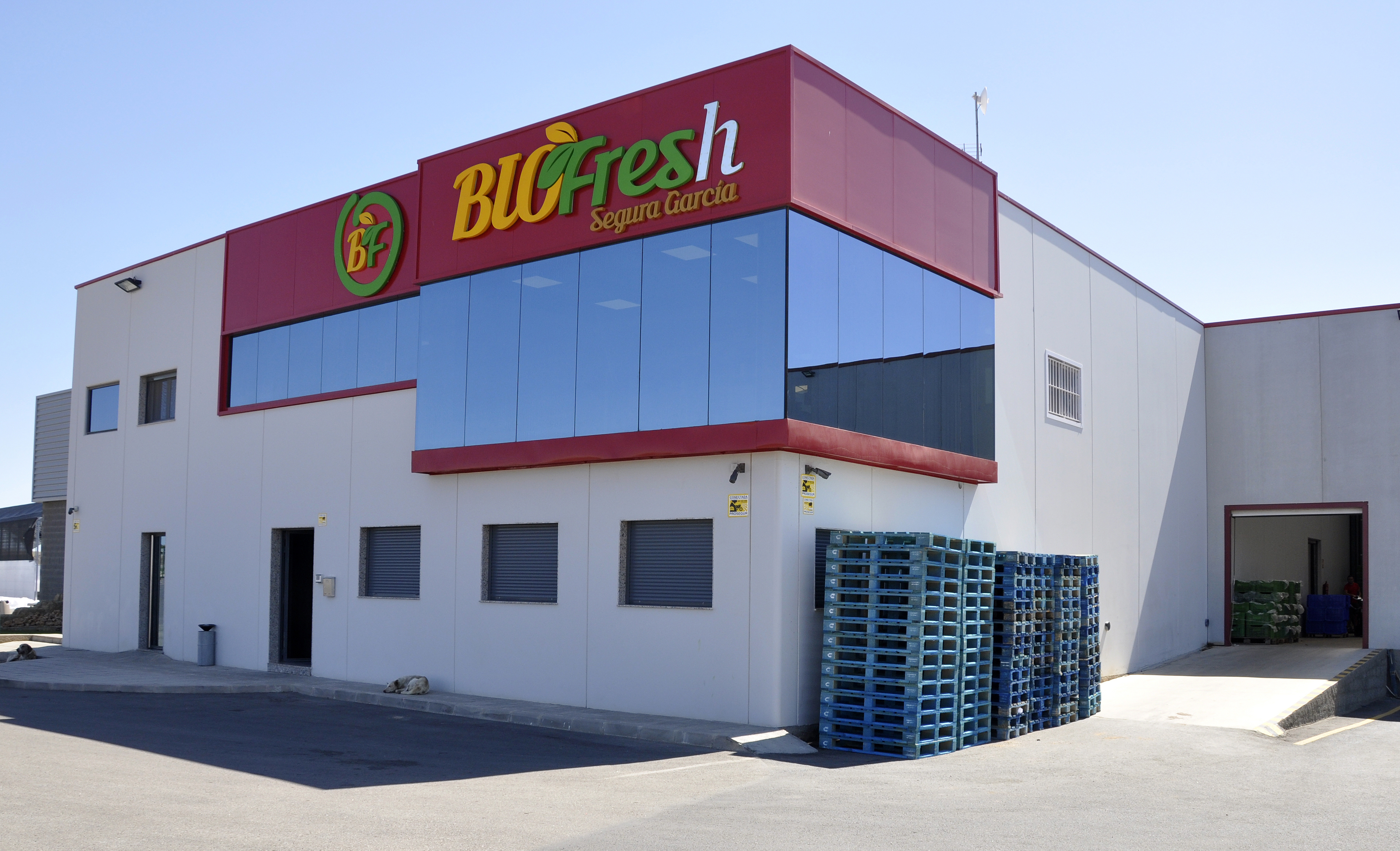 Instalaciones de Frutas Segura y García en Campohermoso (Almería).