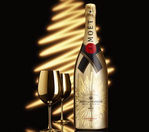 Moët & Chandon se viste de oro en Navidad