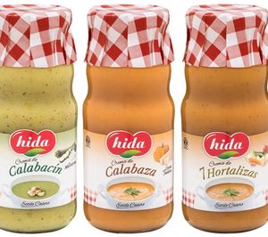 Hida relanza sus cremas de hortalizas