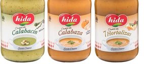 Hida relanza sus cremas de hortalizas