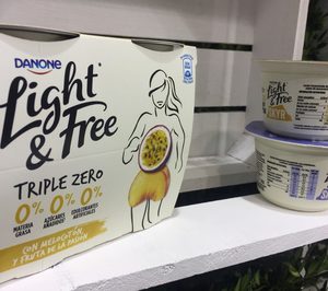 Danone triplica la tendencia zero en yogures