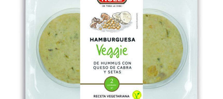 Noel presenta las hamburguesas Veggie y pavo con súper foods