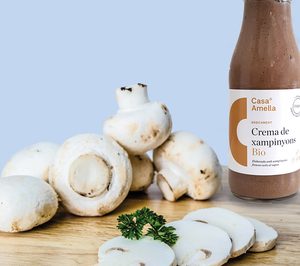 Casa Amella lanza una crema de champiñones bio