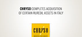 Chryso completa la compra de los activos de la italiana Ruredil