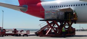 La mercancía aérea aumenta un 10,5% en julio