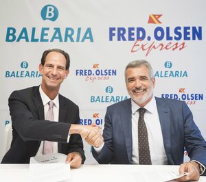 Baleària entra en el transporte marítimo a Canarias de la mano de Fred. Olsen