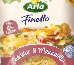 Arla lanza gama de quesos rallados con cheddar & mozzarella