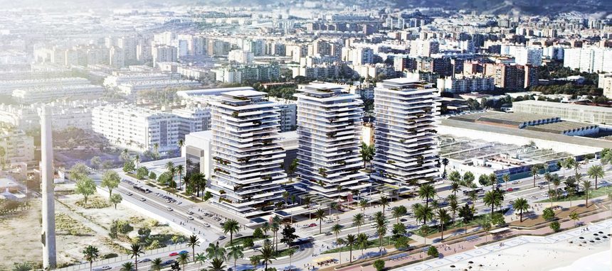 Metrovacesa levantará tres torres residenciales en Málaga