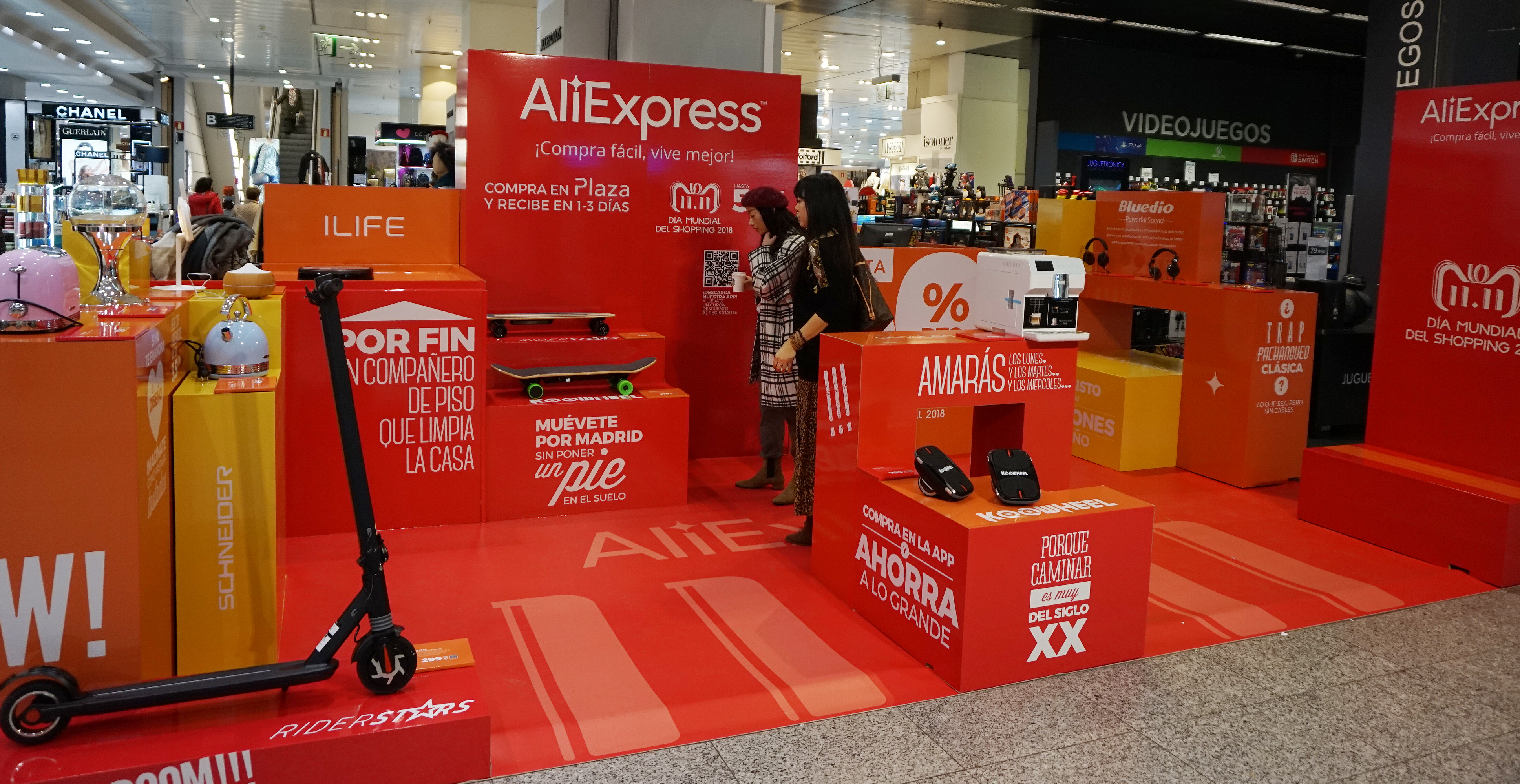 El Corte Inglés y AliExpress se alían para abrir una