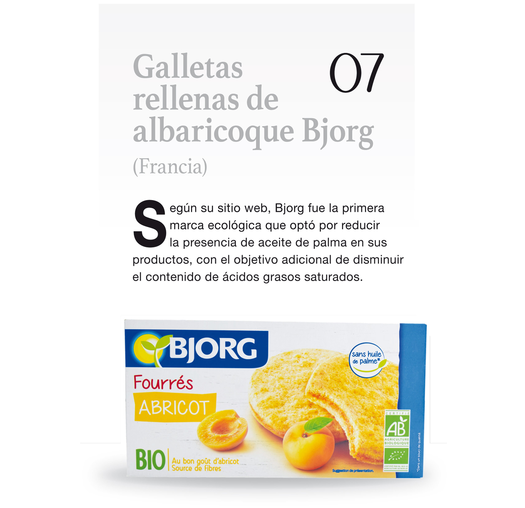 Galletas rellenas de albaricoque Bjorg