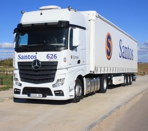 Santos Transportes Europeos vuelve a elevar sus ventas