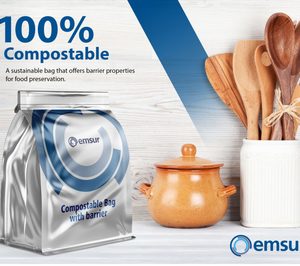 Emsur desarrolla un envase barrera compostable