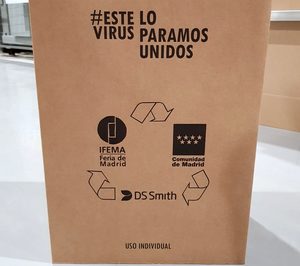 DS Smith dona 10.000 mesas auxiliares de cartón al hospital de campaña en Ifema