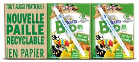 SIG introduce su pajita de papel en Europa de la mano de Intermarché