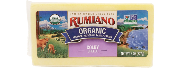 Queso Colby orgánico Rumiano (3)