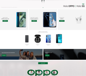 Oppo abre en España su propio ecommerce