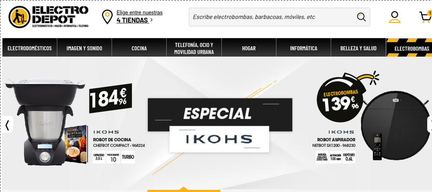 Ikohs a la venta en Electro Depot