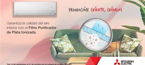 Mitsubishi Electric continúa su apuesta por la calidad de aire interior con la entrega gratuita de un filtro purificador