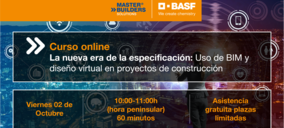 Basf Master Builders Solutions lanza su formación online sobre el BIM y el diseño virtual en proyectos de construcción