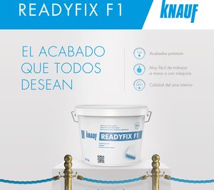 Knauf presenta una pasta en cubo para acabados Q4