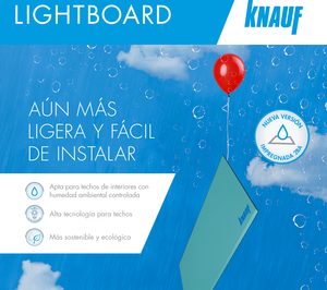 Knauf lanza la versión impregnada de su placa para techos