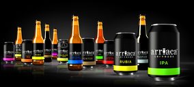 Cervezas Arriaca capea el temporal gracias a la diversificación de canales y formatos